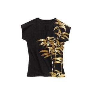 Metropolitan Museum of Art T-Shirt Bamboo Metallic Print Artsy Festival Medium